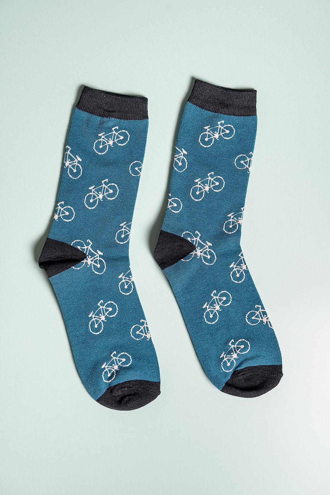 Cycling | Bikes Bamboo Socks Letterbox Gift Set – Eco Friendly Gift with Personalised Note