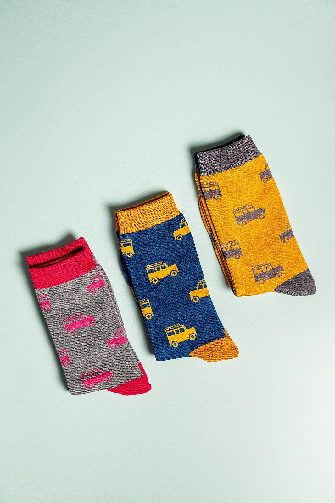 Land Rover Bamboo Socks Letterbox Gift Box | Size 7-11