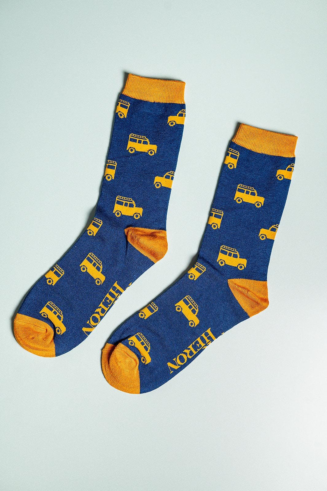 Land Rover Bamboo Socks Letterbox Gift Box | Size 7-11