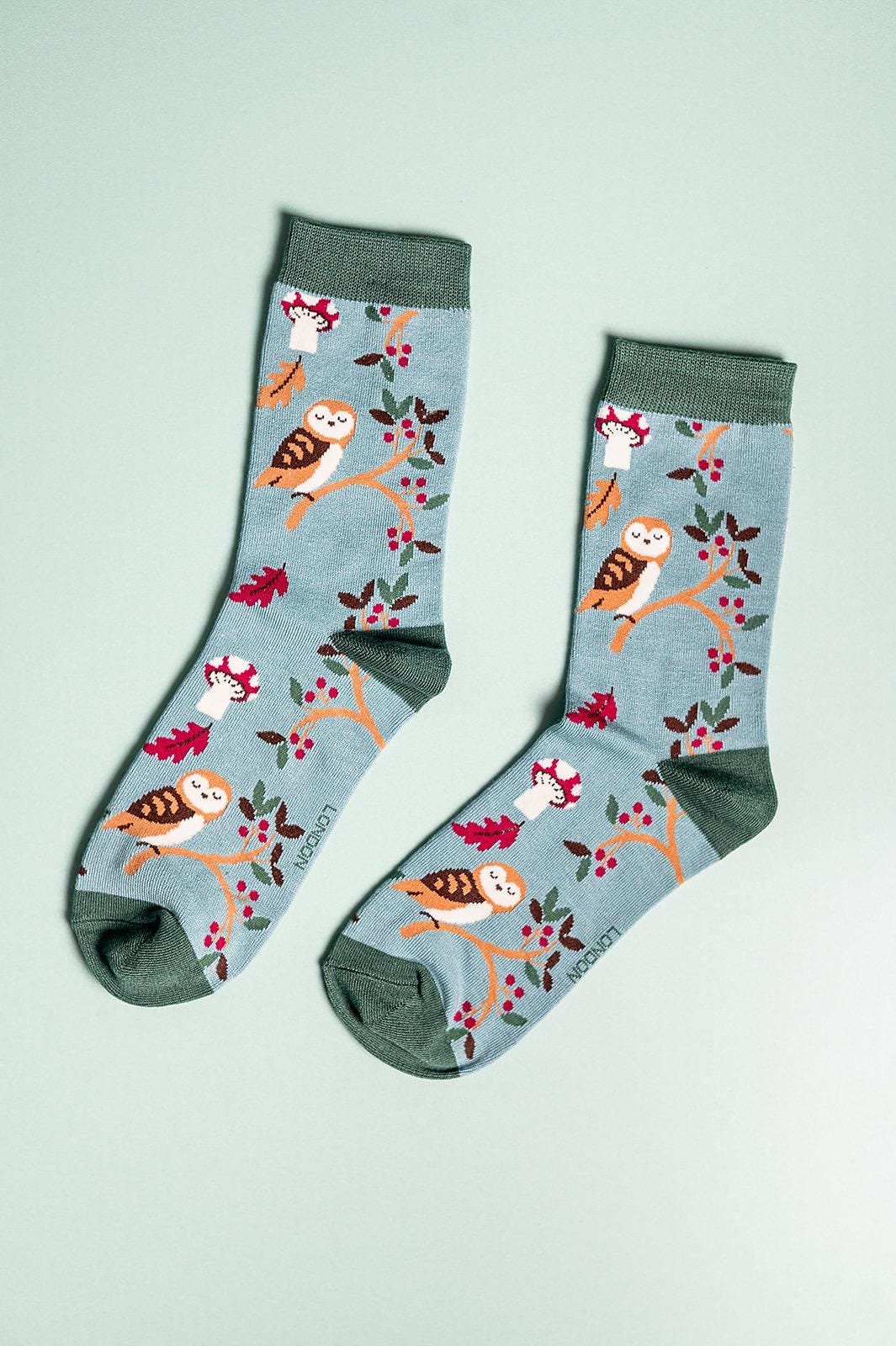 Ladies Owl Bamboo Letterbox Giftset