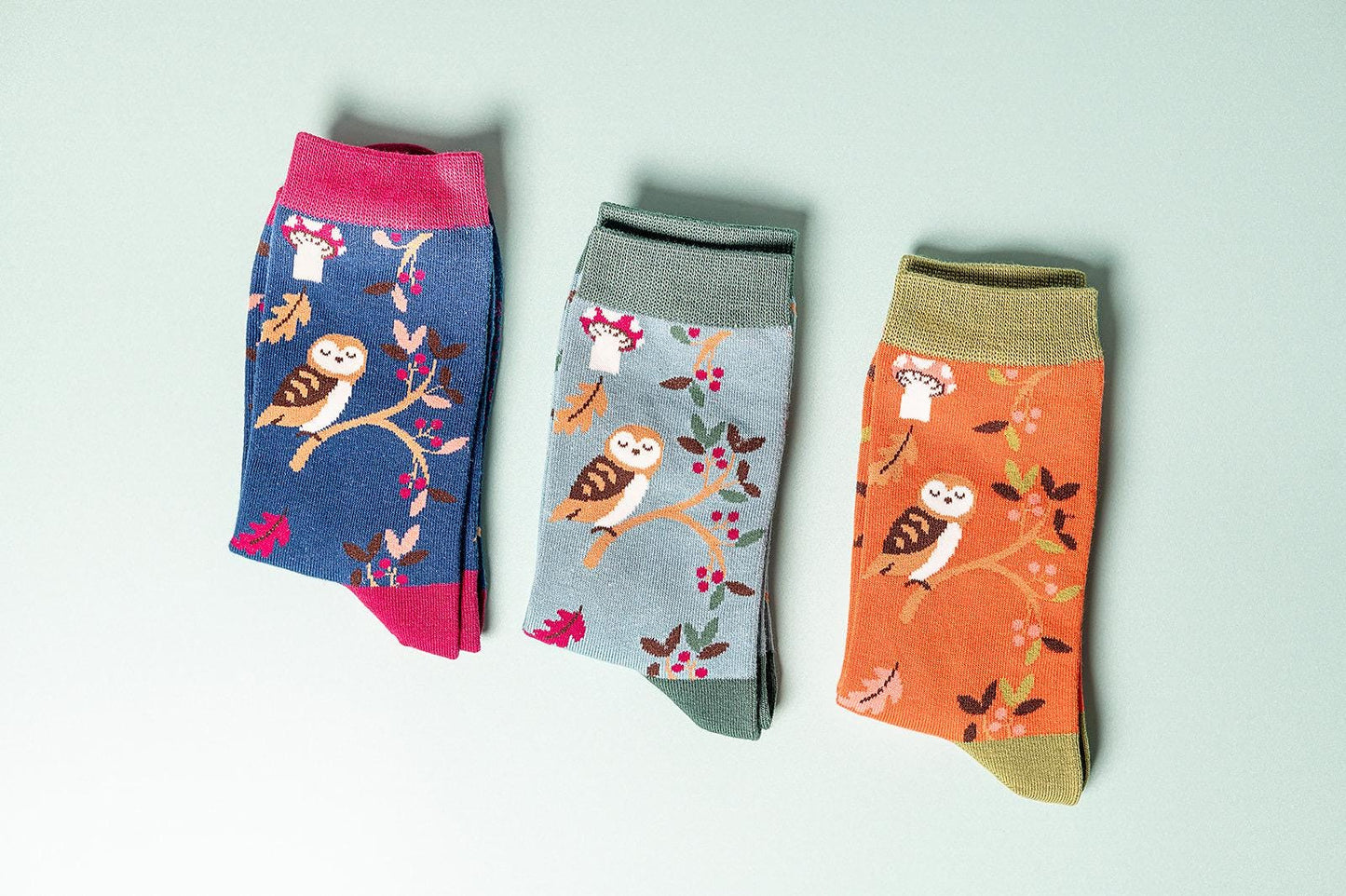 Ladies Owl Bamboo Letterbox Giftset