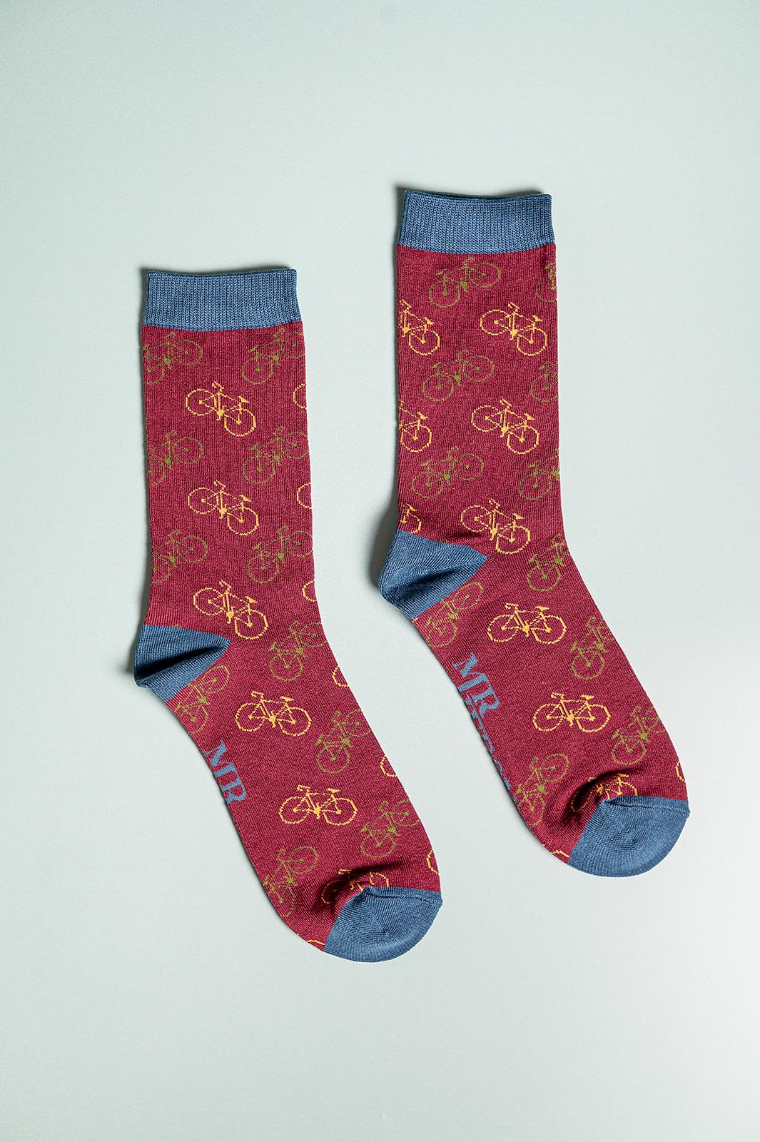 Cycling | Bikes Bamboo Socks Letterbox Gift Set – Eco Friendly Gift with Personalised Note