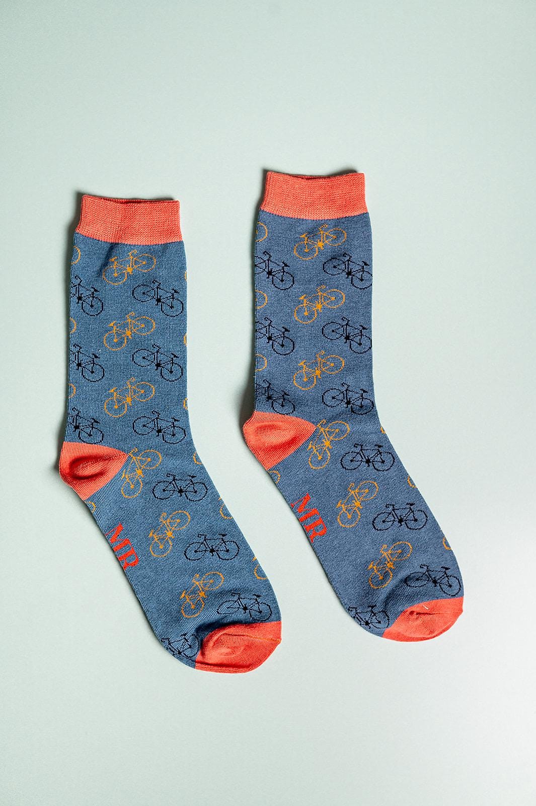 Father’s Day Cycling Bamboo Socks Letterbox Gift with Free Personalised Gift Card