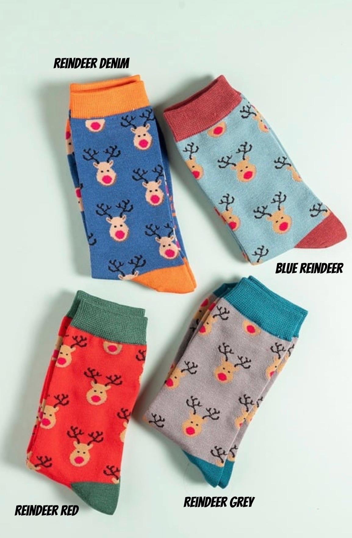 Christmas Bamboo Socks | Size 7-11 | Men’s Festive Socks