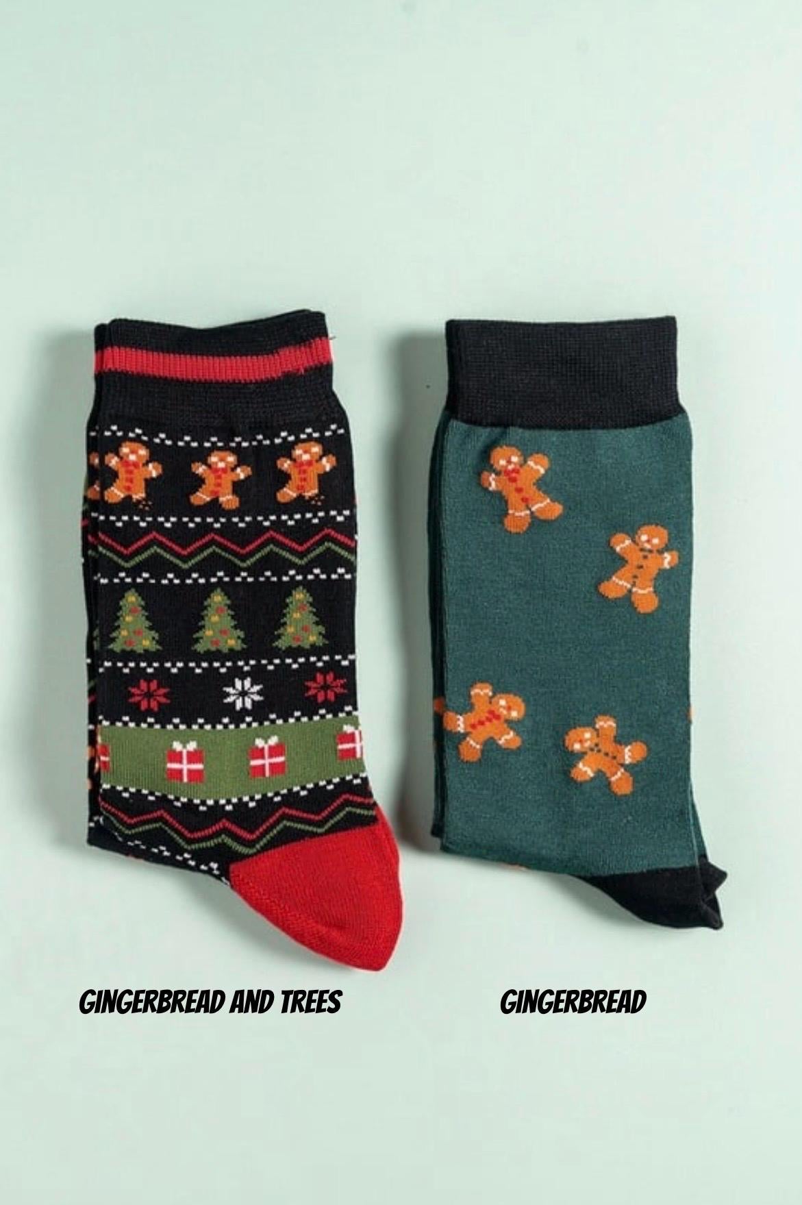 Christmas Bamboo Socks | Size 7-11 | Men’s Festive Socks