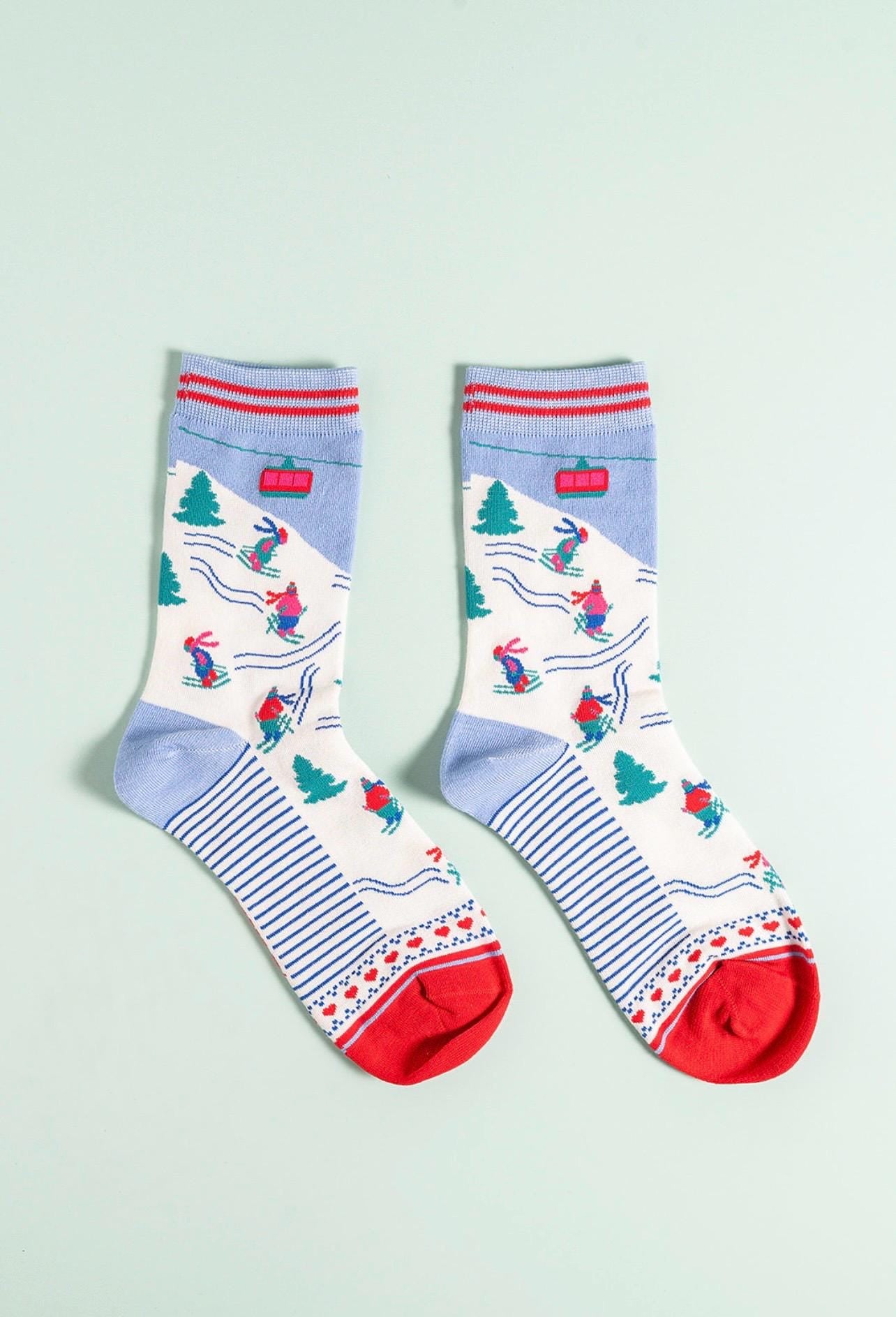 Christmas Bamboo Socks | Size 4-7 | Festive Socks