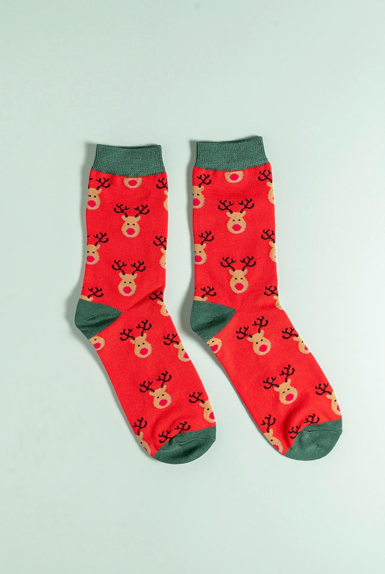 Christmas Bamboo Socks | Size 7-11 | Men’s Festive Socks