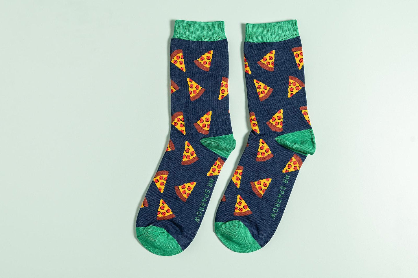 Pizza Bamboo Socks Letterbox Gift with Free Personalised Gift Card