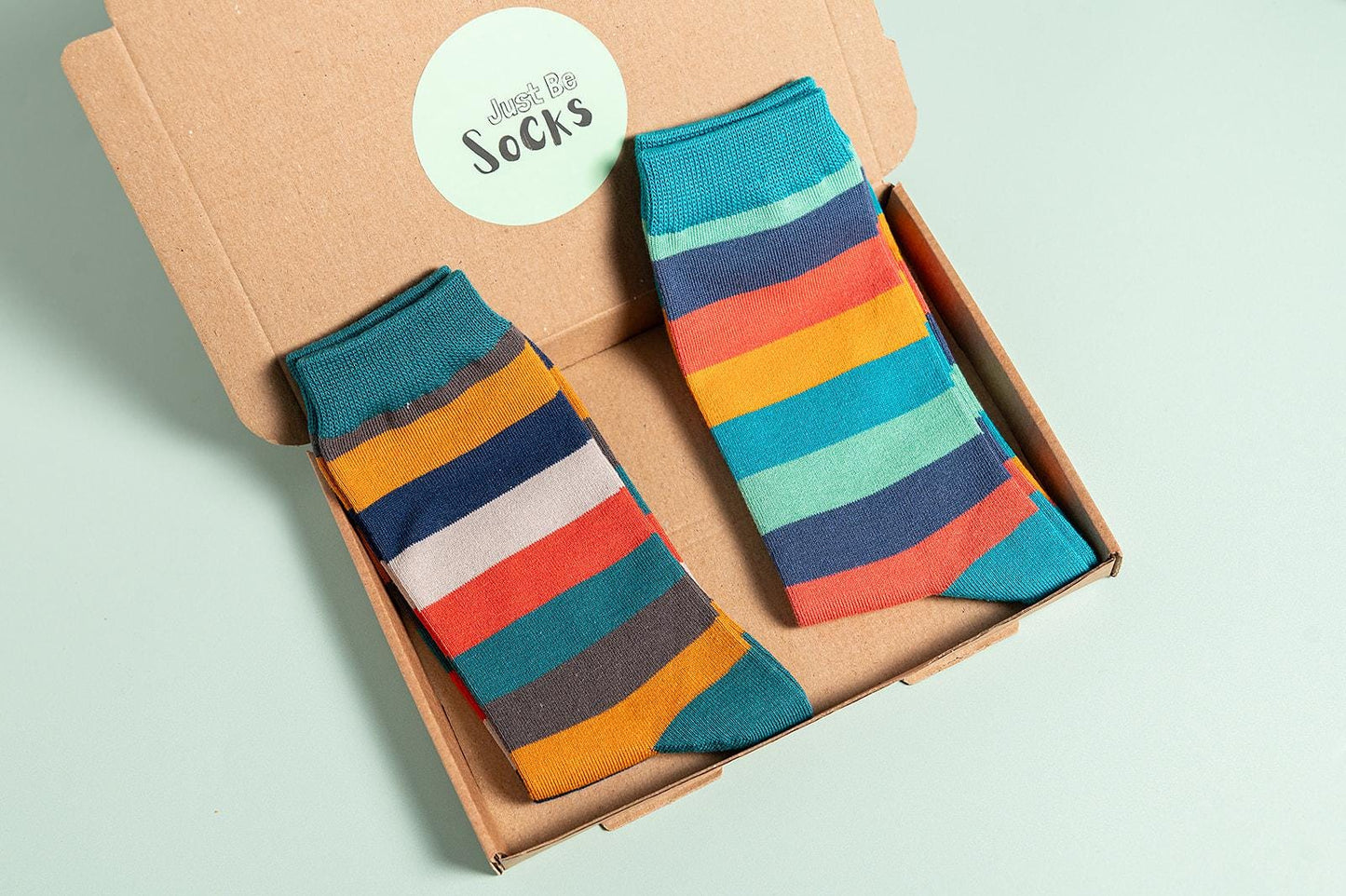 Stripes Mens Bamboo Socks