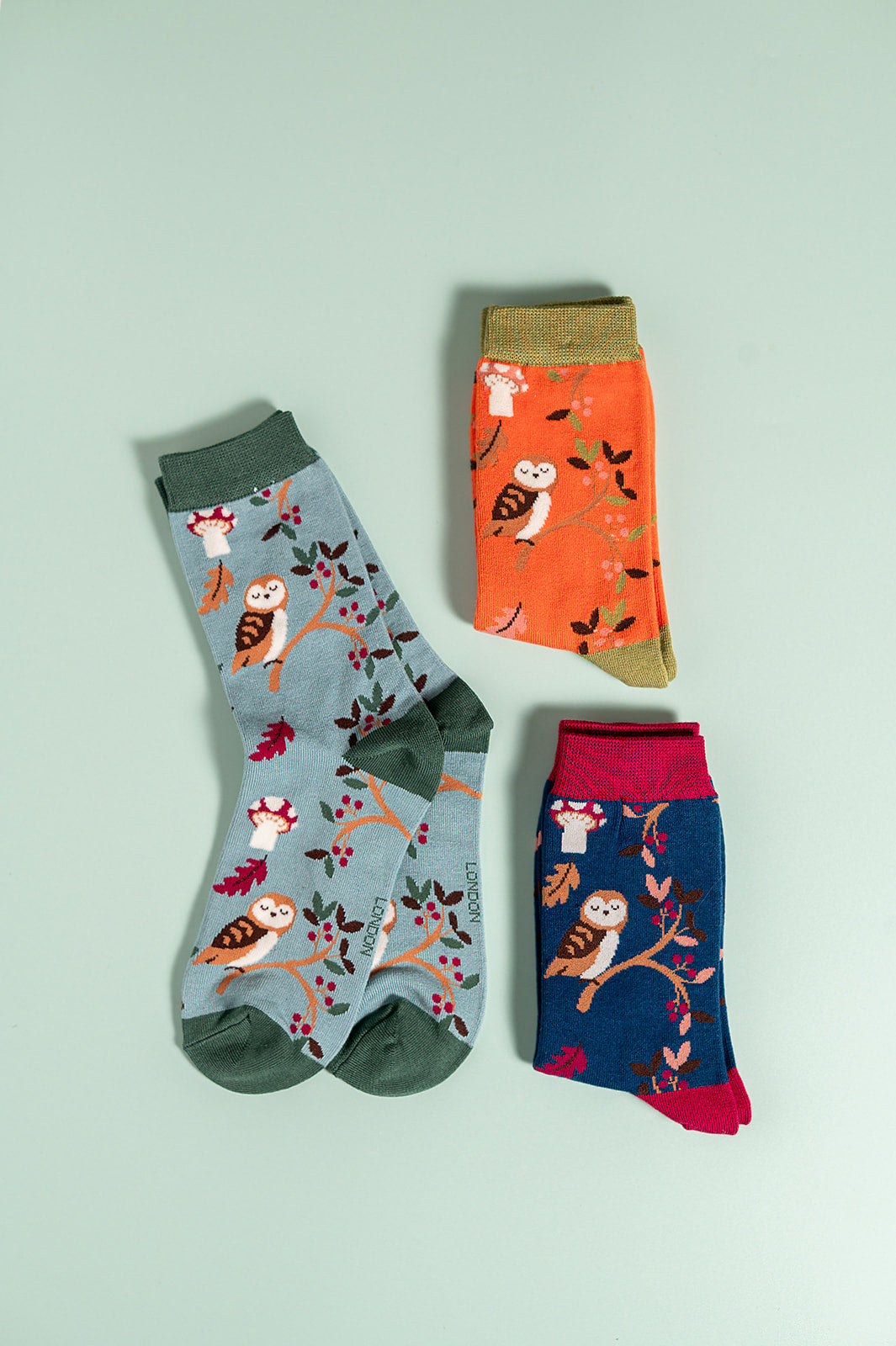 Ladies Owl Bamboo Letterbox Giftset